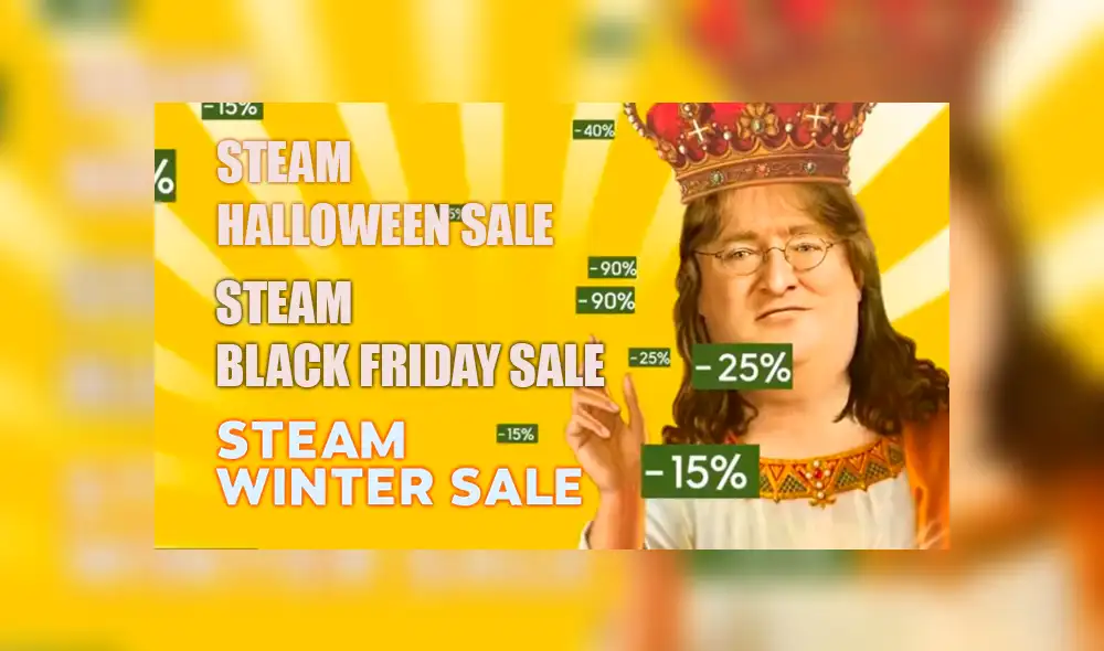 Se filtran las fechas en que Steam realizaría las ofertas de Halloween, Black Friday y Navidad Se filtran las fechas en que Steam realizaría las ofertas de Halloween, Black Friday y Navidad
