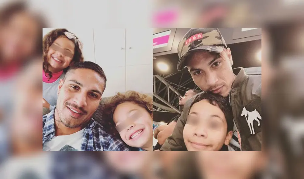 Los pequeños ‘Guerreros’: conoce a los hijos del delantero de la selección peruana [FOTOS]