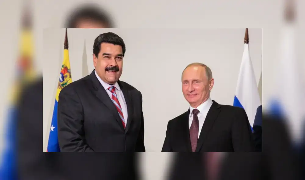 Nicolas Maduro, presidente de Venezuela, y Vladimir Putin, su homólogo en Rusia. Foto: AFP Nicolas Maduro, presidente de Venezuela, y Vladimir Putin, su homólogo en Rusia. Foto: AFP