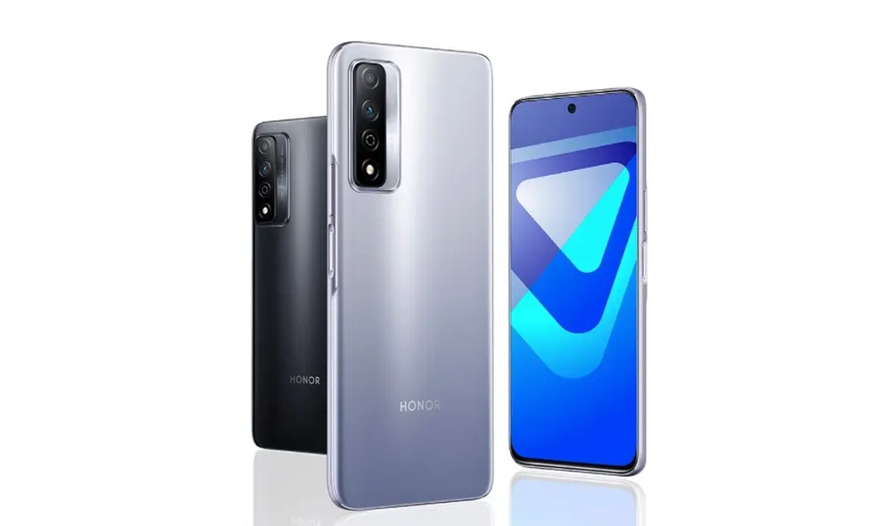 El teléfono está disponible en los colores Magic Night Black y Titanium Silver. Foto: Honor