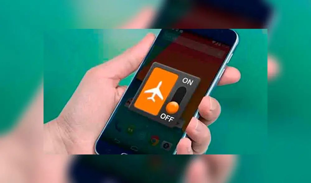 El Modo avión. (Fotos: TreceBits)