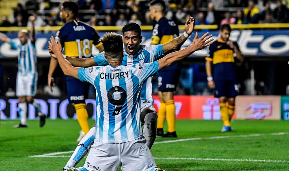 Boca Juniors perdió de local ante Racing por 1-0 en la jornada 10 de la Superliga Argentina 2019-2020. | Foto: ESPN