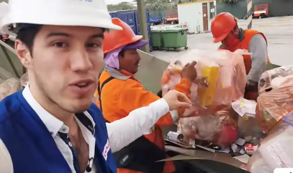 La basura recolectada es transformada en nuevos elementos. Foto: Captura. La basura recolectada es transformada en nuevos elementos. Foto: Captura.