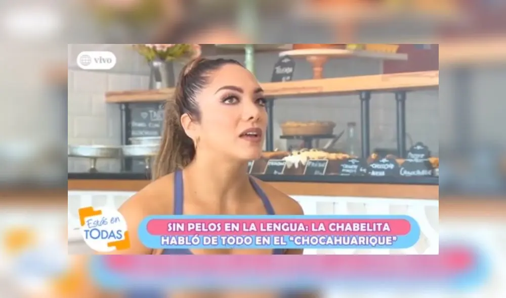 Isabel Acevedo habló sobre ruptura con Christian Domínguez.