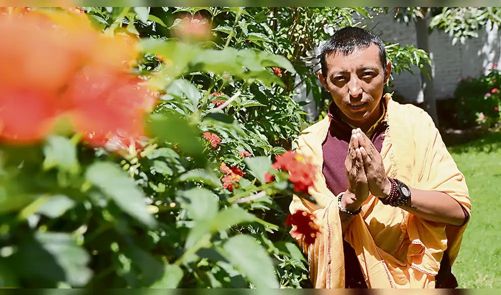 Un monje budista reflexiona sobre la crisis peruana 