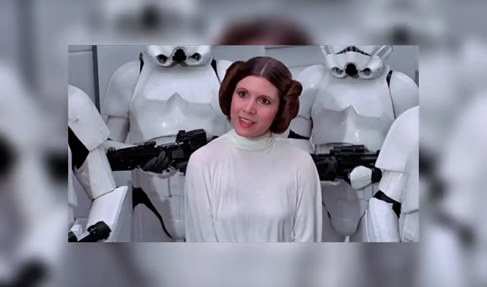'Star Wars: Los últimos Jedi' rinde homenaje a Carrie Fisher en premiere de película