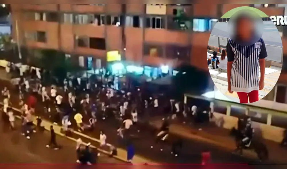 Pequeña hincha de Alianza Lima desistió en ir al estadio por pelea de barras