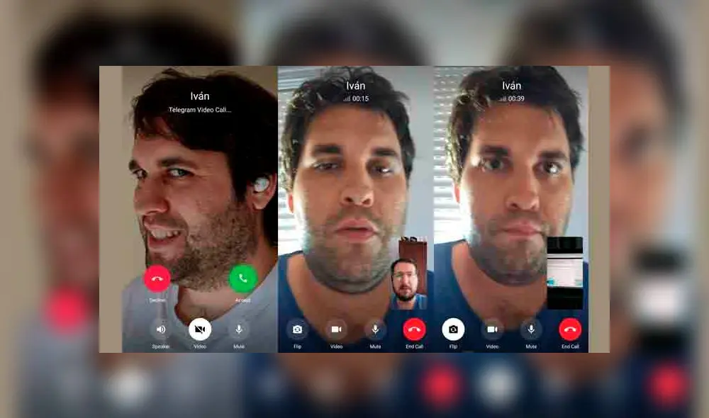 Así funcionan las videollamadas en Telegram.