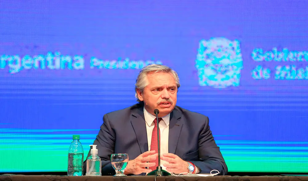 Fernández confía que apenas tengan una vacuna contra el coronavirus, podrán disminuir considerablemente la transmisión comunitaria. Foto: Presidencia de Argentina/EFE Fernández confía que apenas tengan una vacuna contra el coronavirus, podrán disminuir considerablemente la transmisión comunitaria. Foto: Presidencia de Argentina/EFE