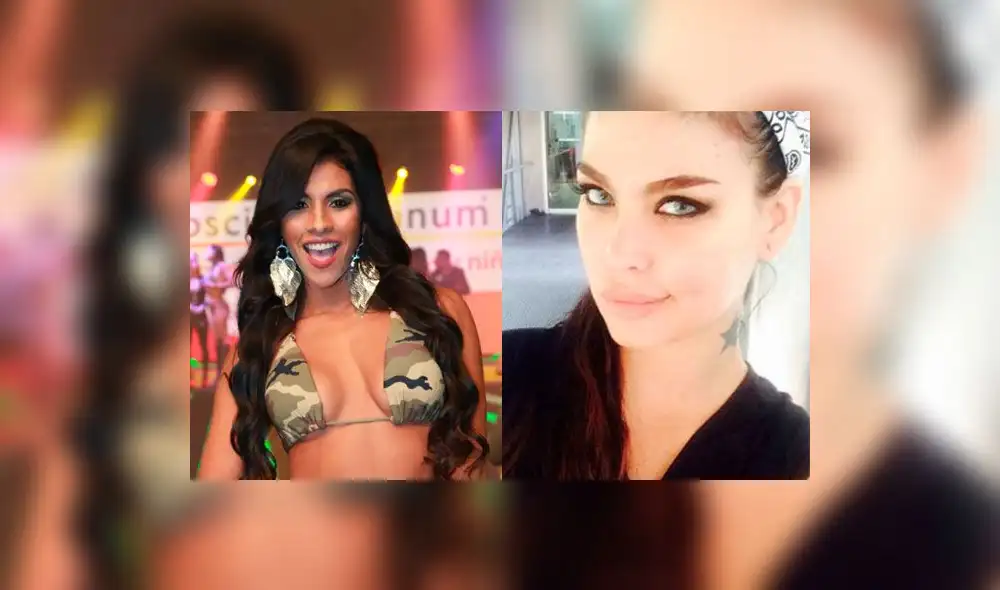 Ambar Montenegro ingresó a reality chileno para conquistar a novio de Angie Jibaja