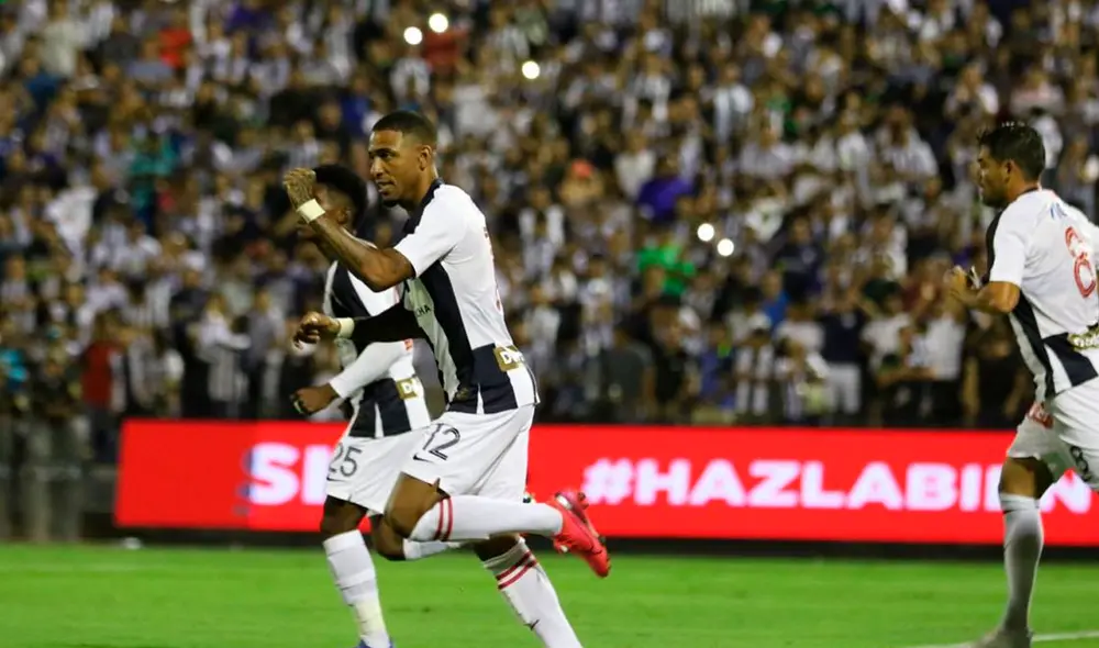 Alexi Gómez marcó el primero a los 3' por vía penal. Foto: Liga 1 Movistar Alexi Gómez marcó el primero a los 3' por vía penal. Foto: Liga 1 Movistar