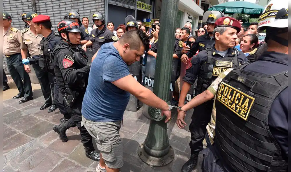 En total 40 hombres ingresaron. (Foto: Melissa Merino / La República) En total 40 hombres ingresaron. (Foto: Melissa Merino / La República)