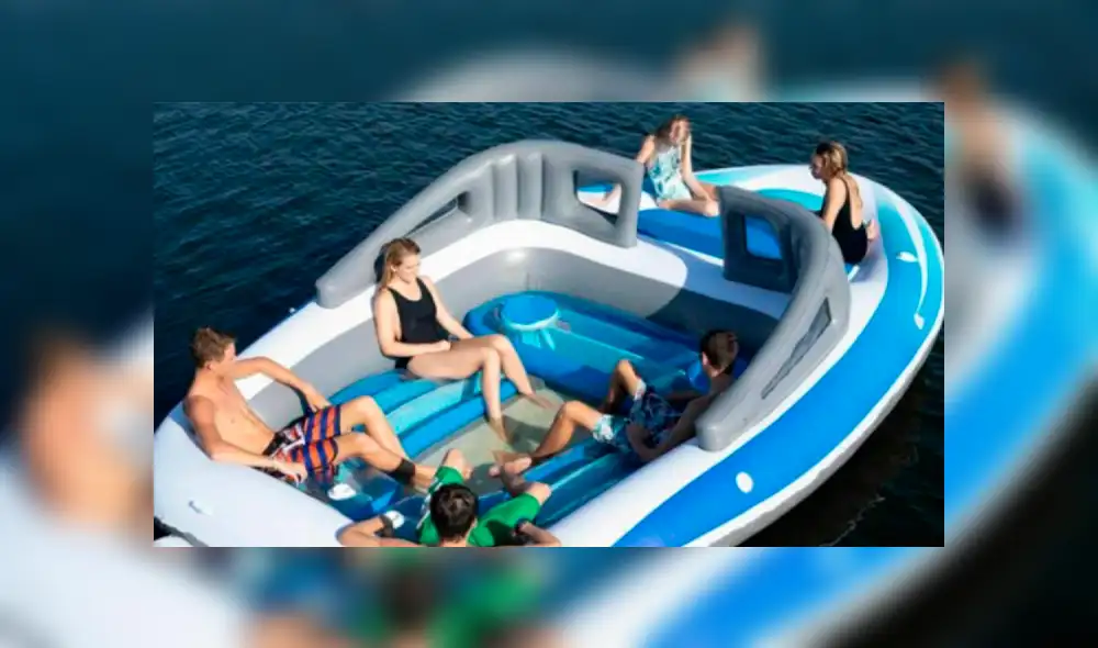 Facebook: producto inflable, denominado 'yate de los pobres', promete triunfar en varios países [FOTOS]