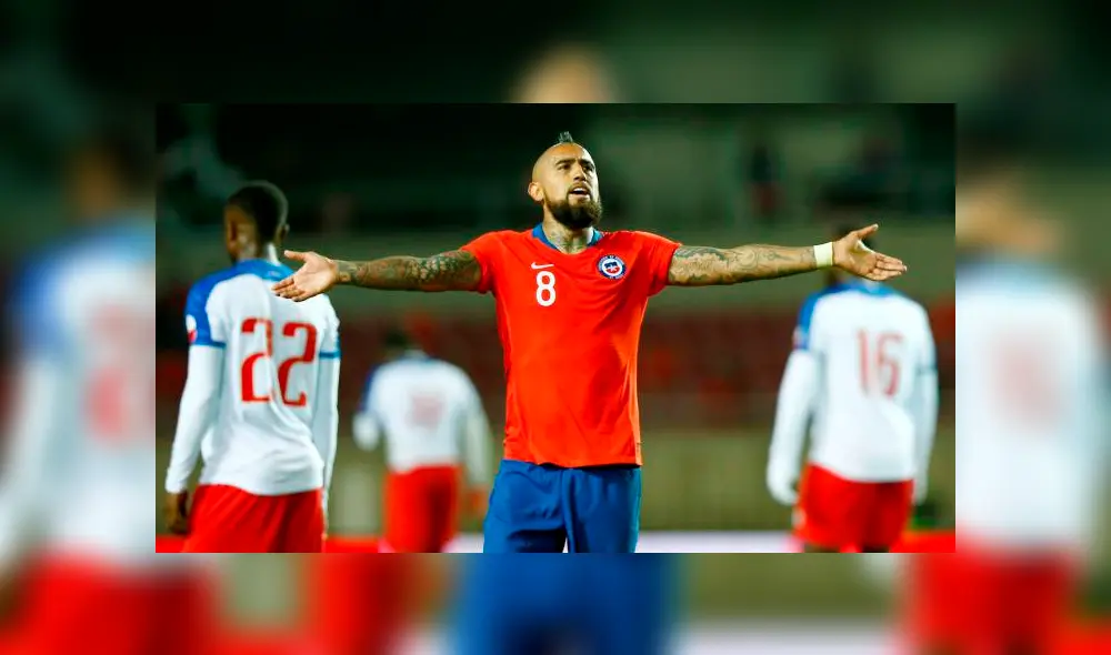 Arturo Vidal: “Sería bueno ganarle a Perú para que en Chile se olviden de los problemas” [VIDEO]