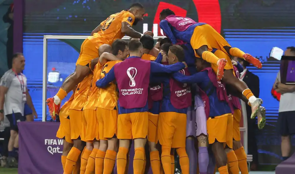 Países Bajos es el primer clasificado a los cuartos de final del Mundial Qatar 2022. Foto: EFE