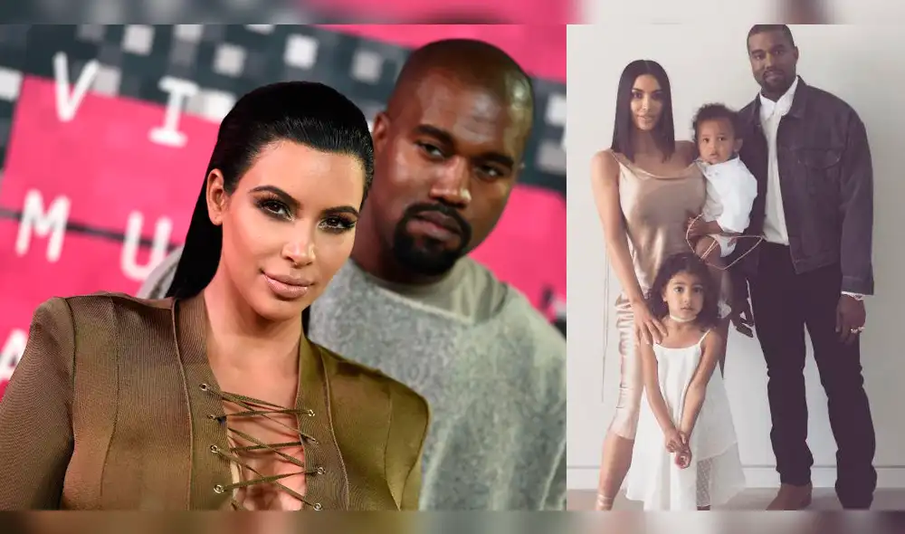 Kim Kardashian y Kanye West: publican fotos de su tercera hija 