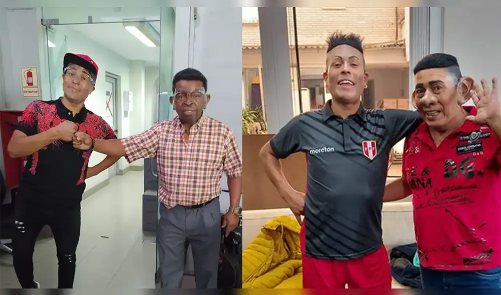 Comediantes de Alameda Chabuca Granda realizan evento para la operación de Lucky. Foto: Composición