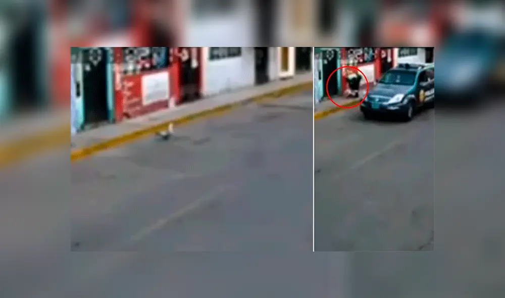 Facebook viral: graban a policía peruano ‘deteniendo’ a un pato callejero y video desconcierta a miles [VIDEO]