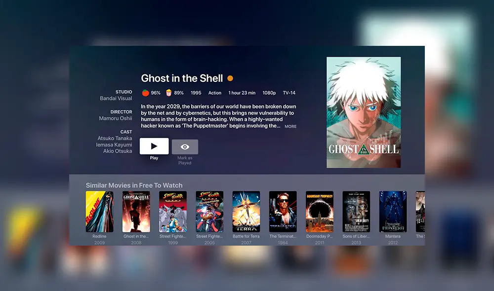 Plex, el nuevo servicio gratuito de transmisión de películas y TV.