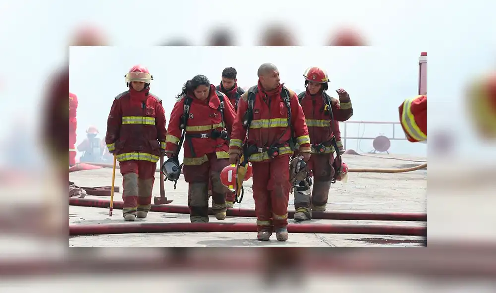 Bomberos atendieron 132 emergencias en primeras horas de Año Nuevo