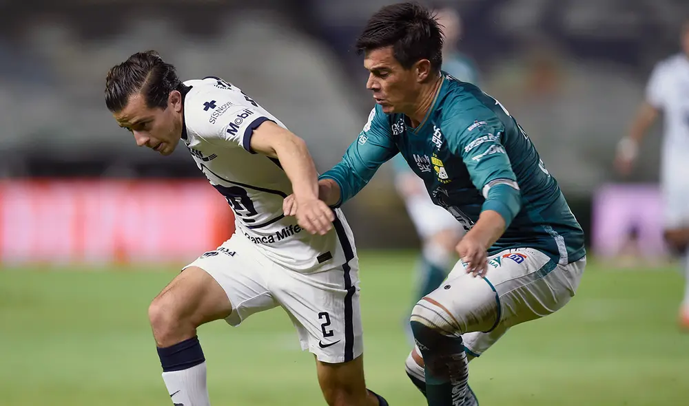 León y Pumas chocan en la segunda final del fútbol mexicano. Foto: AFP