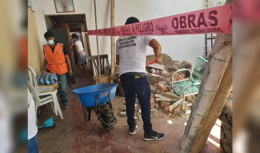 Ciudadanos aseguran que siguen viviendo entre escombros. Foto: Difusión Ciudadanos aseguran que siguen viviendo entre escombros. Foto: Difusión