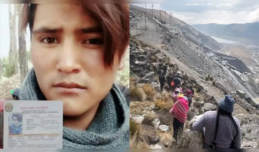 Encuentran muerto a joven padre desaparecido en La Rinconada. Foto: La República.