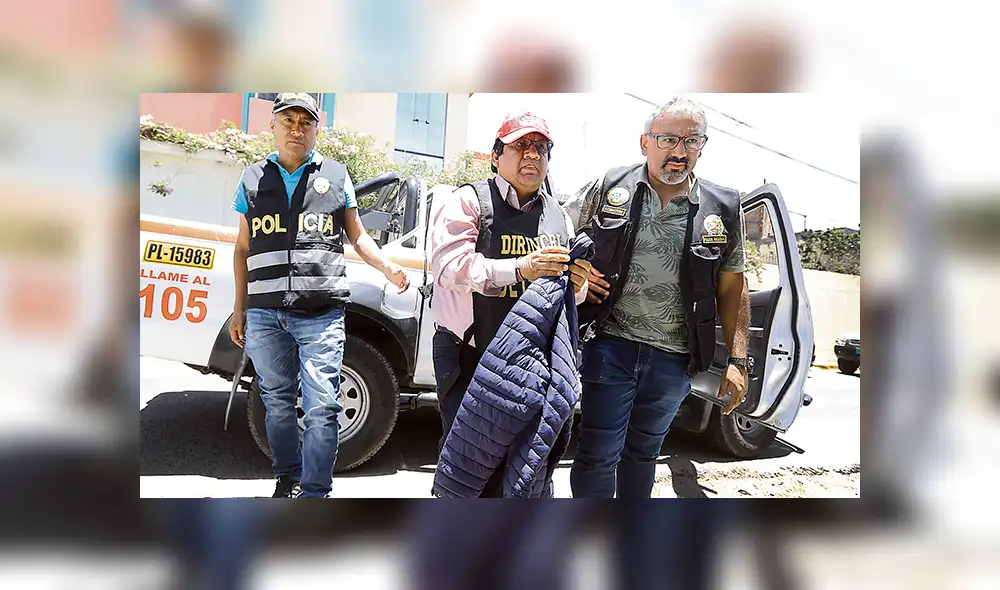 Detenido. José Luis Chapa Díaz es escuchado en un audio amenazando con golpear al gobernador regional. Crédito: Manuel Berríos Detenido. José Luis Chapa Díaz es escuchado en un audio amenazando con golpear al gobernador regional. Crédito: Manuel Berríos