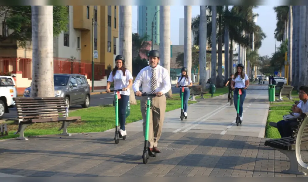 ¿En qué situación se encuentran las empresas que brindan alquiler de scooters eléctricos dentro de Lima? Foto: Difusión.