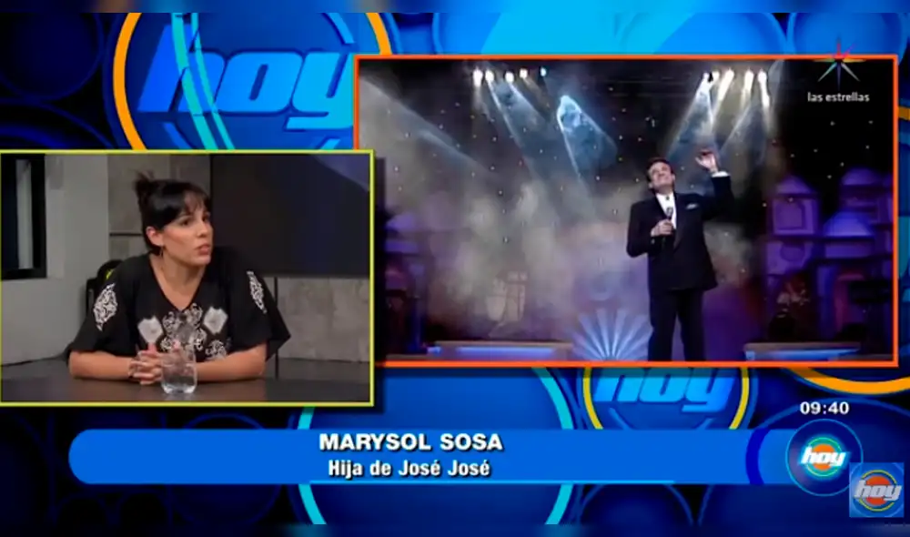 Hija de José José, Marysol Sosa, reveló por qué ya no visita a su padre