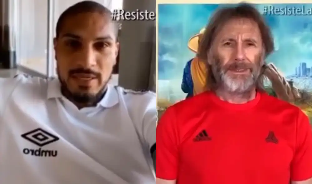Paolo Guerrero y Ricardo Gareca se suman a campaña por coronavirus para Lambayeque. Foto: Captura Paolo Guerrero y Ricardo Gareca se suman a campaña por coronavirus para Lambayeque. Foto: Captura