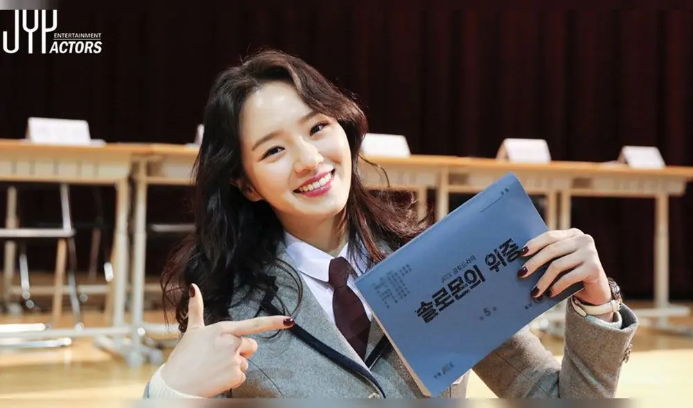 Park Gyu Young en Solomon's Perjury. Foto: JYP actors