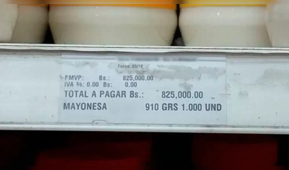 Twitter: usuarios de Venezuela denuncian alto costo de mayonesa 