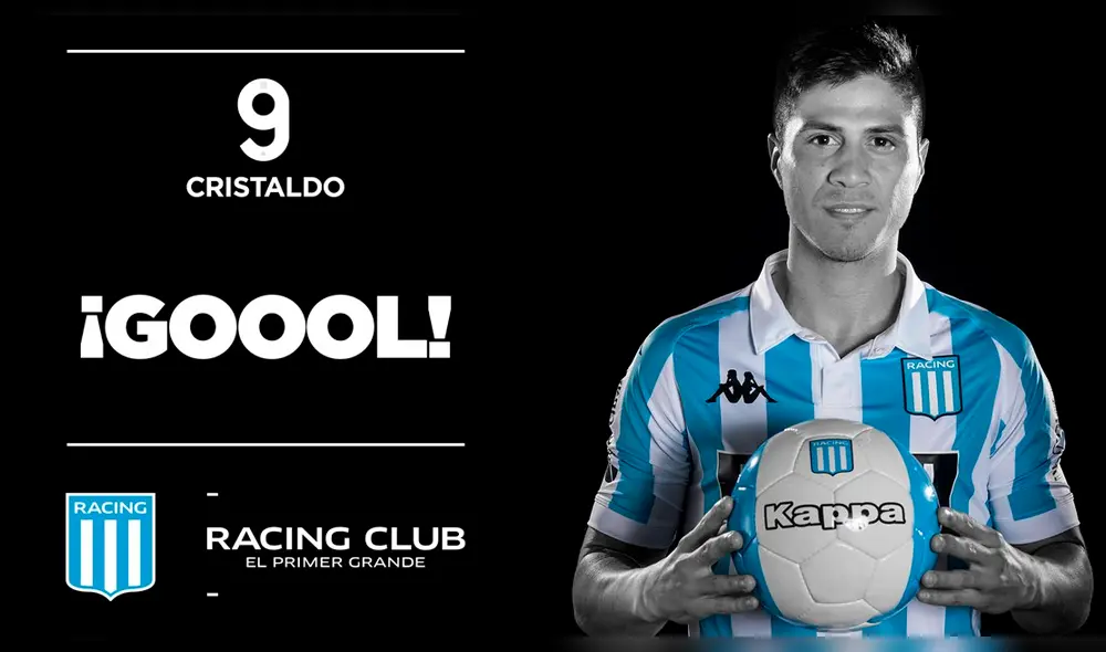 Racing vs Huracán: insólito gol de Jonathan Cristaldo para el 1-0 [VIDEO]