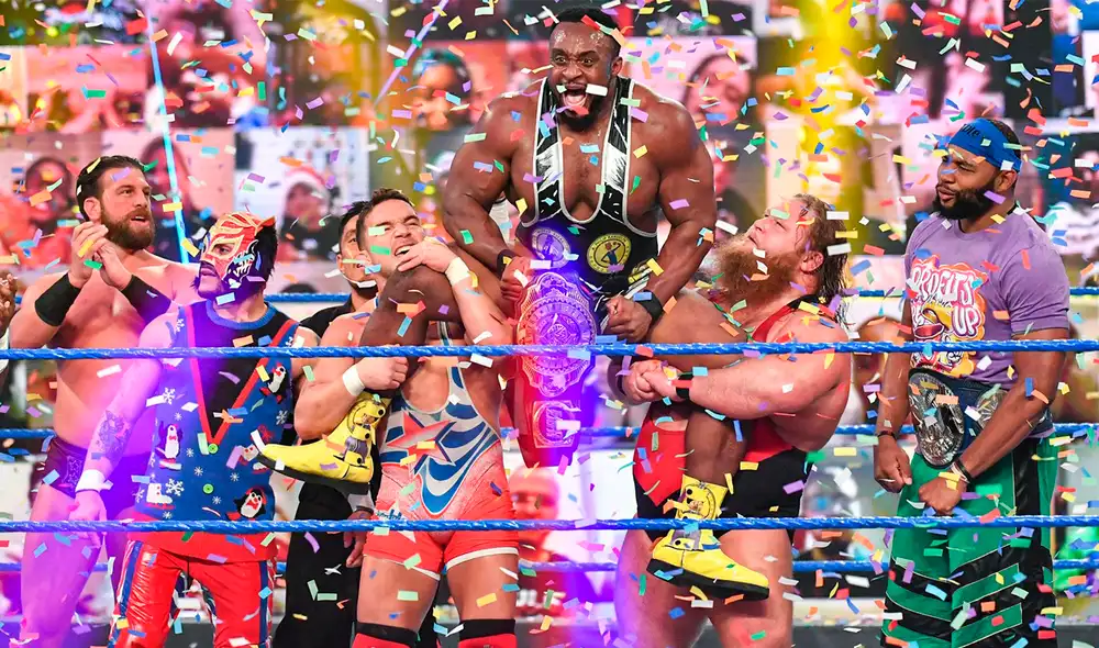 Big E derrotó a Sami Zayn en Friday Night SmackDown. Foto: WWE