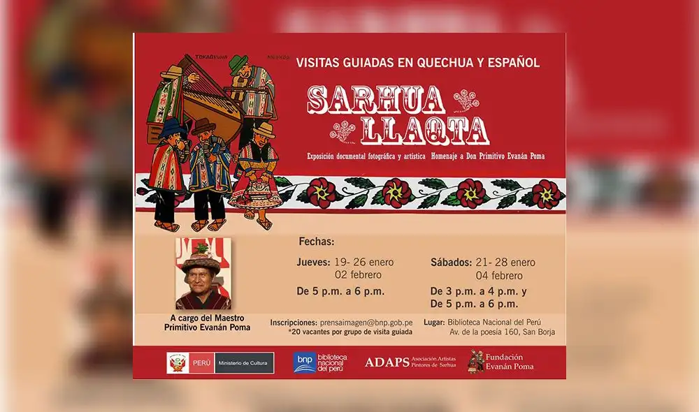Sarwa Llacta: Visitas guiadas en quechua