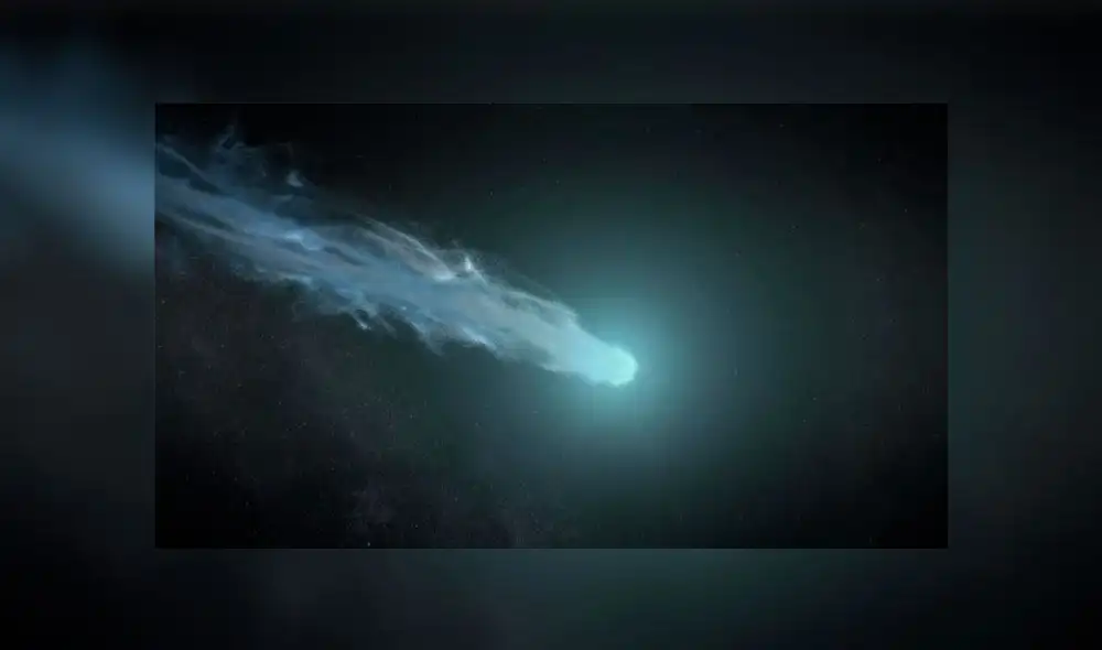 El cometa 'Borisov' ha entrado al Sistema Solar. Captura de video / Referencial.