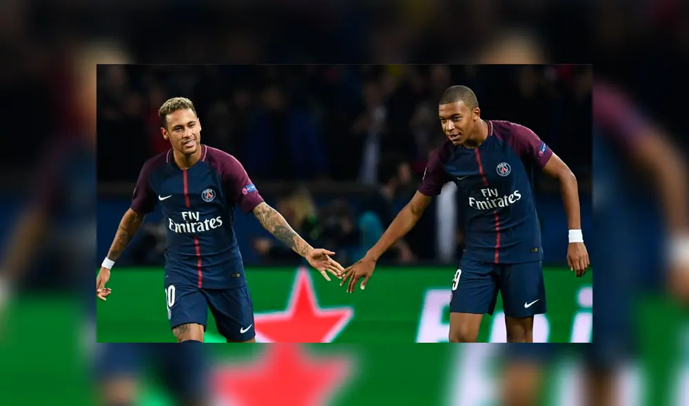 Mbappé y Neymar