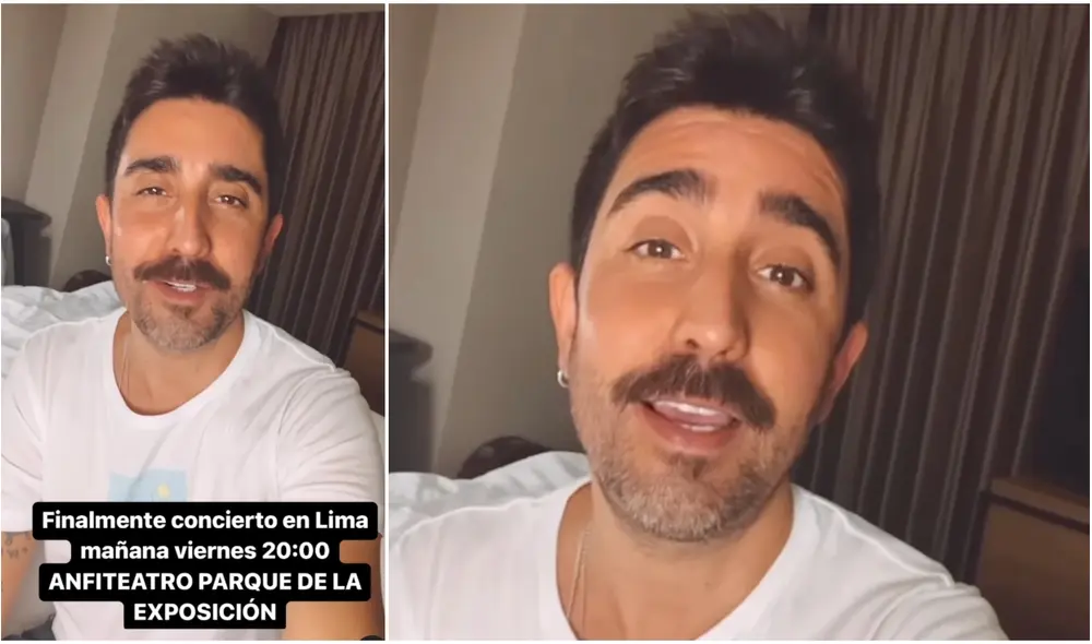 Tras la clausura del Arena Perú, Alex Ubago ya no tocará en el recinto. Foto: composición LR/Instagram