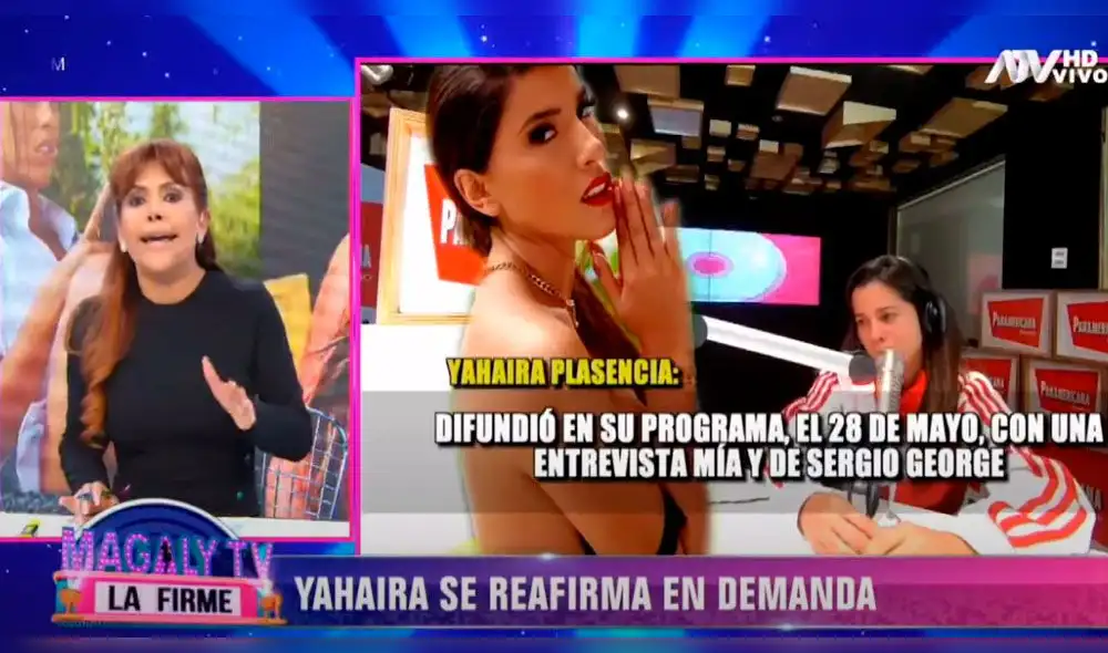 Magaly Medina indignada con declaración de Yahaira Plasencia