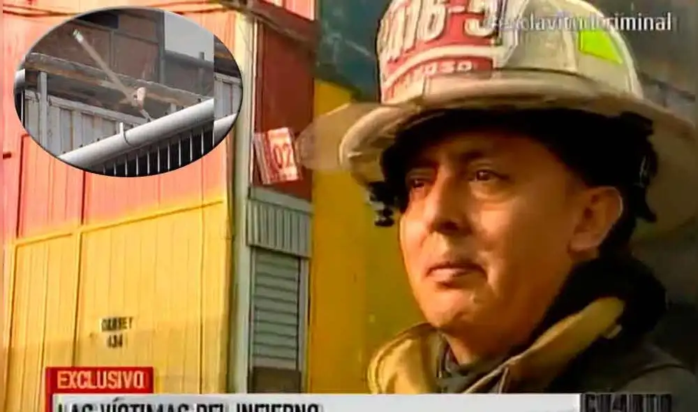 Las Malvinas: Bombero explicó por qué no se pudo rescatar a los atrapados [VIDEO]