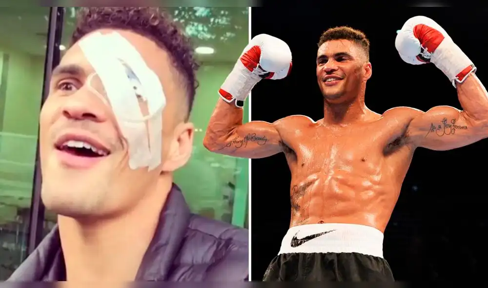 Boxeador atraviesa un drama por posible pérdida de un ojo [VIDEO]