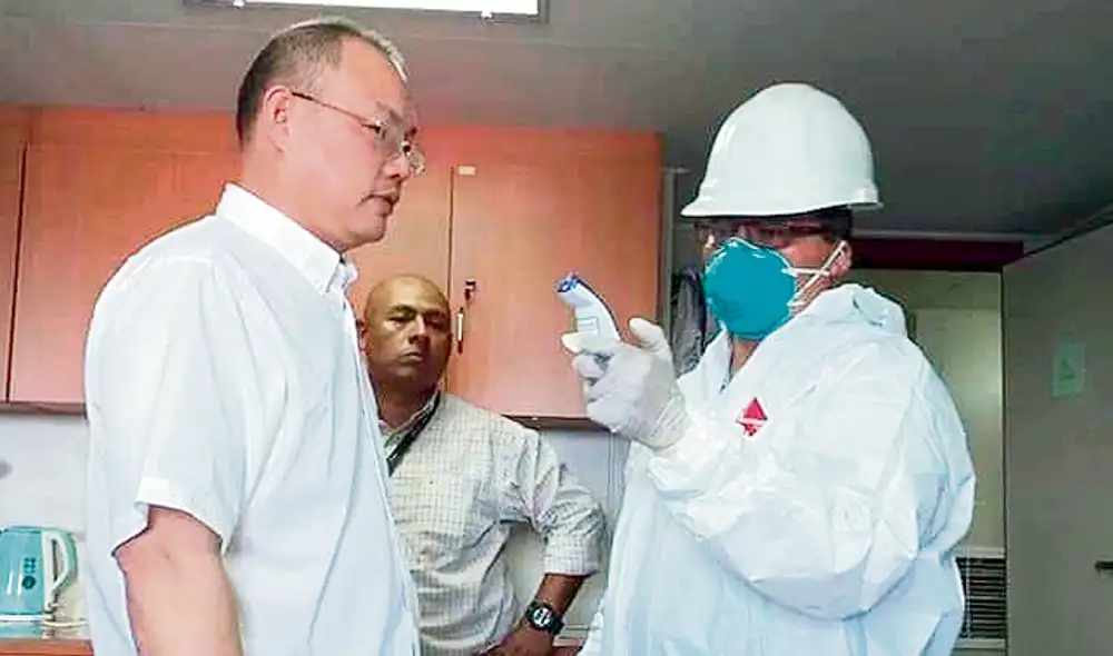 Control. Tripulantes del barco Virgo Indefence están sanos.