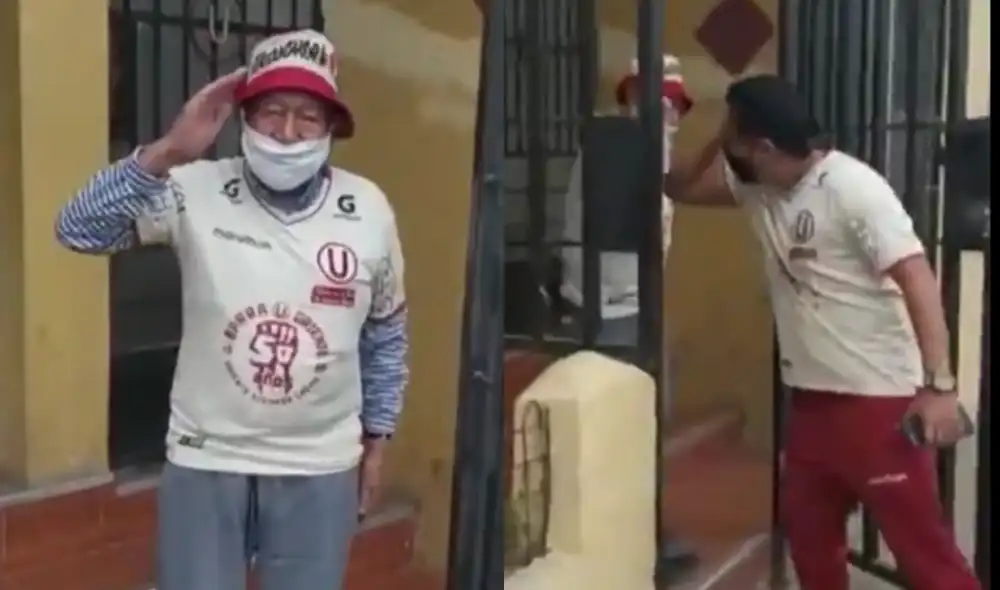 Grupo de hinchas apoyan a persona vulnerable de coronavirus. | Foto: Twitter de Barra Oriente Grupo de hinchas apoyan a persona vulnerable de coronavirus. | Foto: Twitter de Barra Oriente