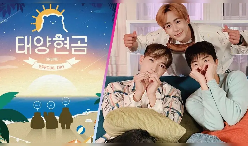 Todo sobre TYHG special day online de Jun-K, Nichkhun y Wooyoung. Créditos: JYP Entertainment.