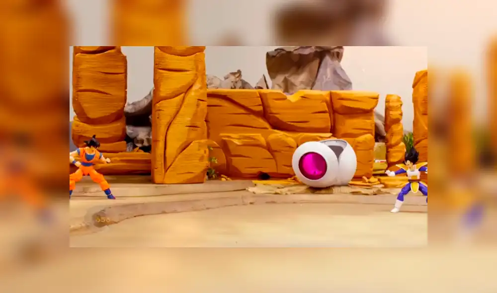 Dragon Ball Super: recrean brutal pelea de Gokú y Vegeta con figuras de acción y fans enloquecen [VIDEO]