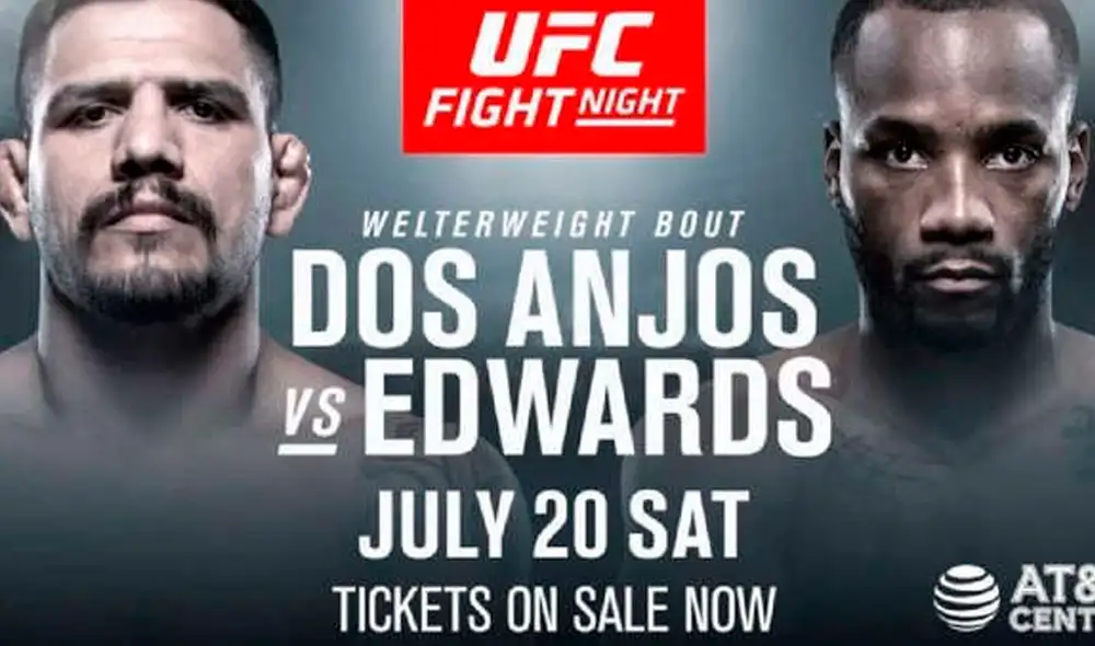 UFC San Antonio: Rafael dos Anjos vs. Leon Edwards