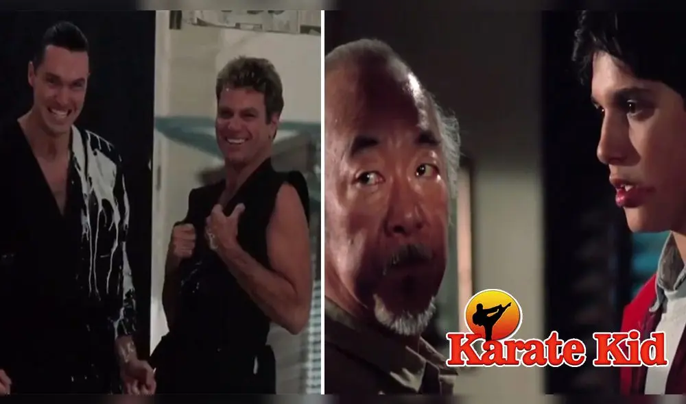 El sr. Miyagi rescató del dojo Cobra Kai a Daniel Larusso - Crédito: Columbia Pictures El sr. Miyagi rescató del dojo Cobra Kai a Daniel Larusso - Crédito: Columbia Pictures