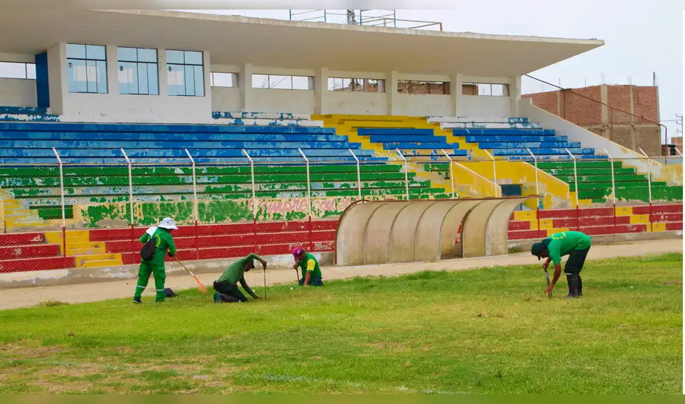 Lambayeque: inician trabajos de mejoramiento de estadio César Flores Marigorda