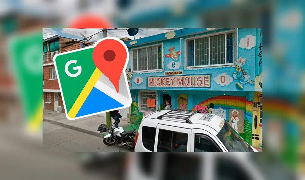 Google Maps: encuentran la casa de 'Mickey Mouse' en Colombia y curioso detalle sorprende [FOTOS]